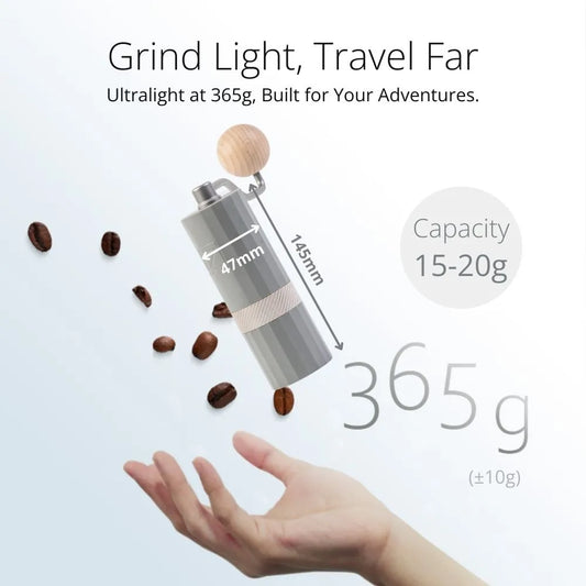 1Zpresso | Manual Grinder | Q-Air | Grey