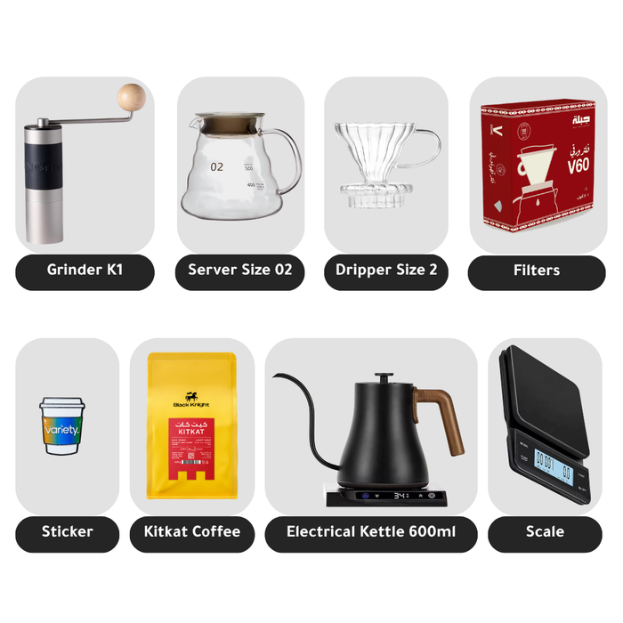 V60 STARTER BUNDLE | ELECTRIC KETTLE