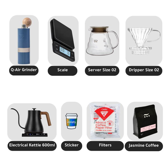 VRT | POUR OVER (V60) | STARTER KIT (ALTERNATIVE VERSION)