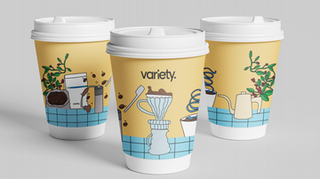 VARIETY X STUDIOFATEMAH | PAPER CUPS 8OZ | 25 CUPS