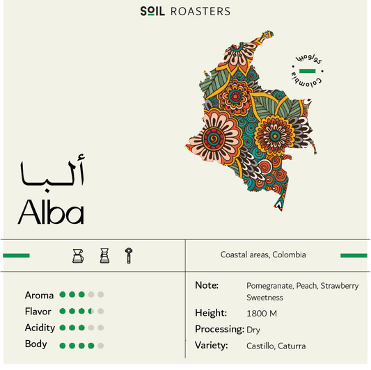 OMNI | COLOMBIA | ALBA | POMEGRANATES & STRAWBERRY (250g)