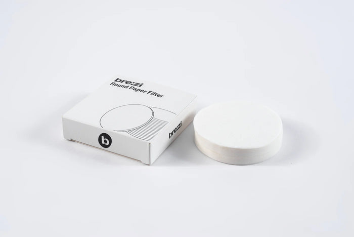 BREZI | ROUND PAPER FILTER | 68mm (100 pcs)