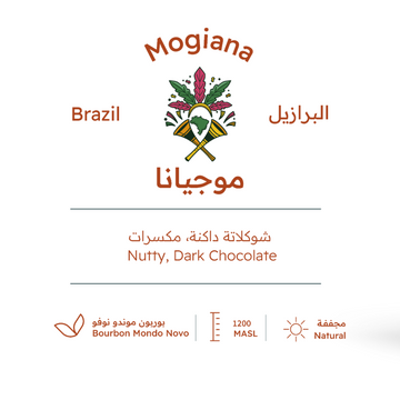 OMNI | BRAZIL | MOGIANA | NUTS & DARK CHOCOLATE (227G)
