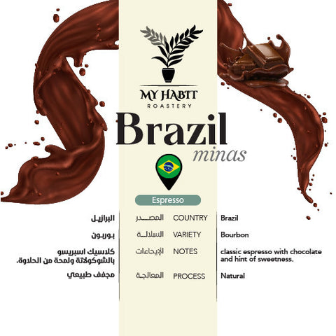 ESPRESSO | BRAZIL | MINAS | CHOCOLATE (250g)