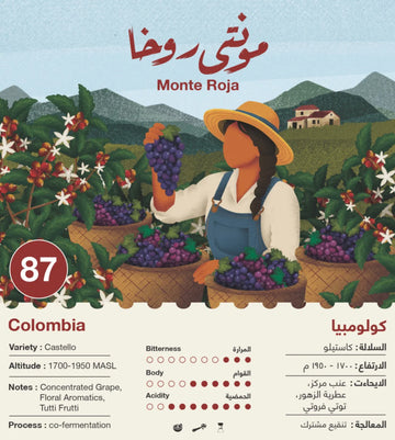 OMNI | COLOMBIA | MONTE ROJA | GRAPE INFUSED (250g)
