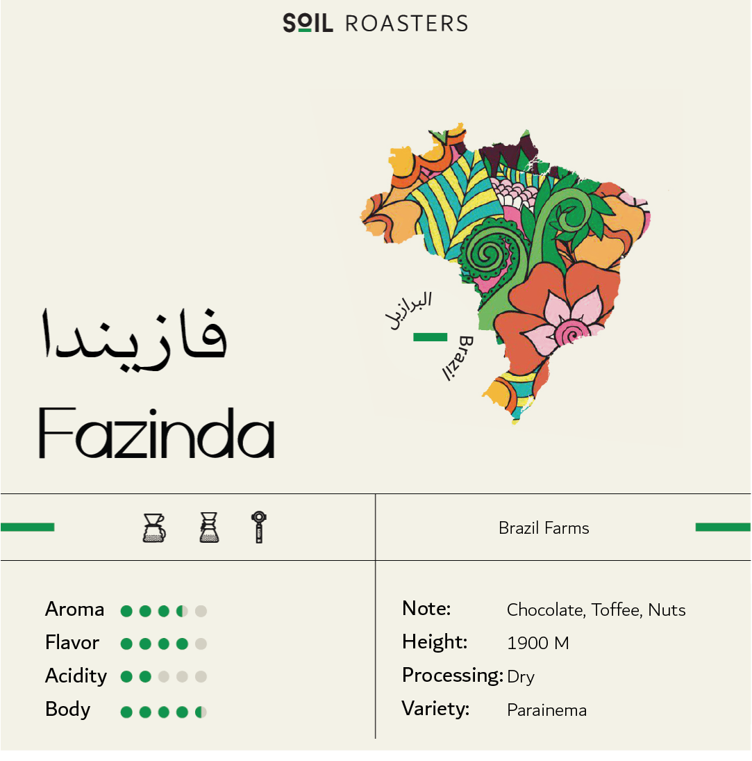 OMNI | BRAZIL | FAZINDA | CHOCOLATE & NUTS (250g)