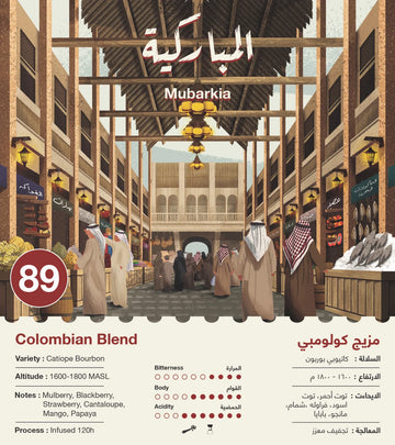 اومني | كولومبيا | المباركية | توت اسود وفراولة (250 غرام)