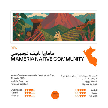 FILTER | PERU | MAMERIA NATIVE COMMUNITY | ORANGE JAM & FLOWERS (250g)