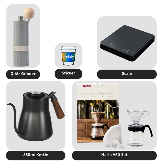 VRT | POUR OVER (V60) | STARTER KIT (ALTERNATIVE VERSION)